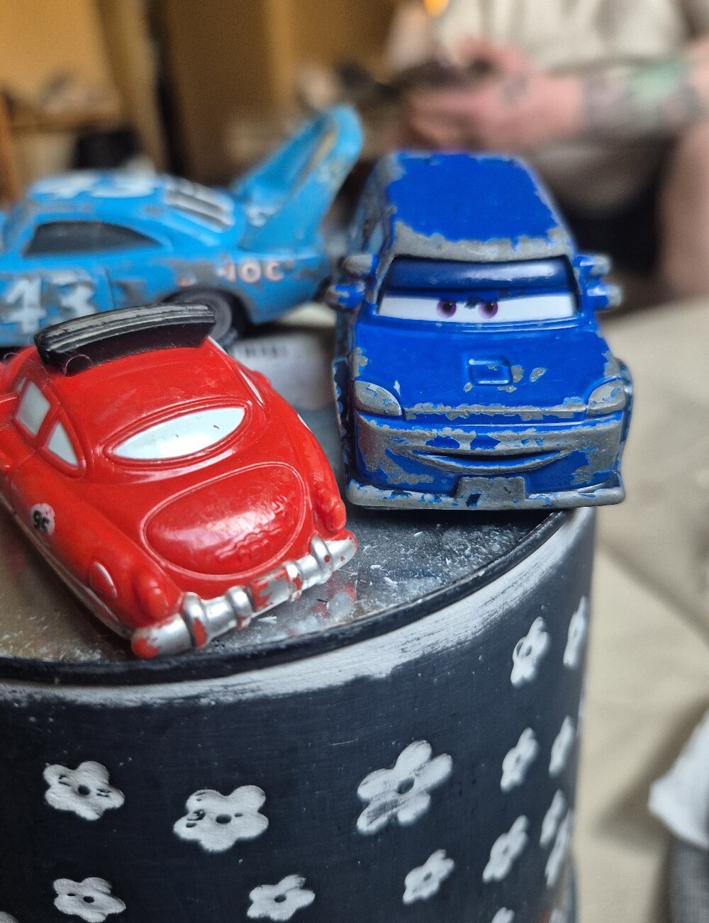 Cars Die-Cast Toy Car Set - Red & Blue